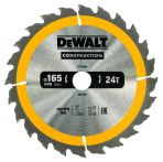 DeWalt Kreissaegeblatt Handkr. 165/20mm 24WZ DT1934-QZ