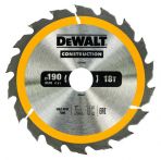 DeWalt Kreissaegeblatt Handkr. 190/30mm 18WZ DT1943-QZ