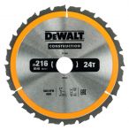 DeWalt Kreissaegeblatt Stat. 216/30mm 24WZ DT1952-QZ