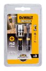 DeWalt 2x Ph2 50mm Impact Torsion+Magn.-Bitring DT70536T-QZ