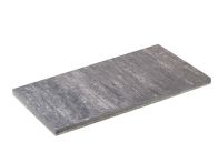 Diephaus Terrassenplatte Atrio Weiß-Schwarz 100x50x5 cm PE3