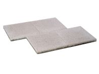 Diephaus Terrassenplatte Optima Karamel-Beige 40x40x4 cm