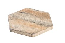 Diephaus Terrassenplatte Diamano Muschelkalk 46x40x4 cm PE3