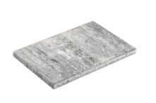 Diephaus Terrassenplatte Finos Weiß-Schwarz 30x20x3 cm PE2