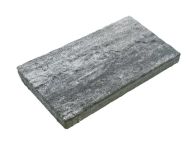 Diephaus Terrassenplatte Bajazzo Weiß-Schwarz 48x24x3 cm PE2