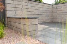 Diephaus Mauerstein Tosa Muschelkalk 50x40x20 cm