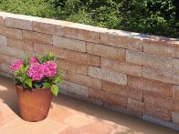 Diephaus Mauerstein Riso Mini Terracotta 40x15x10 cm