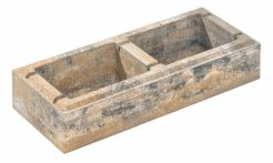 Diephaus Mauerstein Lineo Mauer Muschelkalk 60x25x12,5 cm