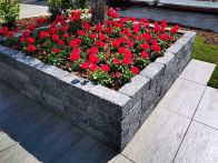 Diephaus Mauerstein Antik Mini Basalt 35x14x14 cm