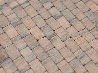 Diephaus Pflasterstein Antik gekantet Muschelkalk 21x14x7 cm