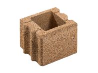 Diephaus Gartenmauer Sandstein Halbstein | 25x25x20 cm