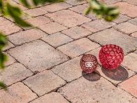 Diephaus Pflasterstein Antik gekantet Herbstlaub