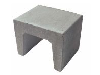 Diephaus U-Stein Grau 40x40x40 cm