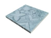 Diephaus Terrassenplatte Ornamento Mittelgrau 50x50x4 cm PE5