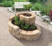 Diephaus Floro Schnecke Sandstein | 160x140 cm