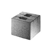 Diephaus Zaunpfosten Fundamentstein 20x20x17 cm