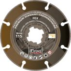 Diewe Diamant-Trennscheibe Titan FeX X-Lock | Bohrung: 22,23 mm