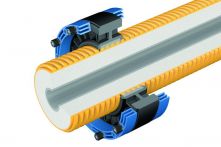 Doyma Curaflex Dichtungseinsatz Nova Senso mit ITL-System und STS DN 150 mm für AD 74 - 76 mm