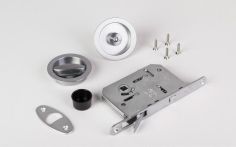 Eclisse Griffmuschelpaar WC Ausführung inkl. Schloss mit einseitiger Notöffnung