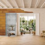 Eclisse UNICO DF Schiebetürsystem für Massivbauwand, 2-flügelig für Holztürblatt