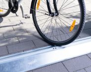 EcoStar Bodenschwellenrampe für Gerätehaus innen - 2-flg. Tür