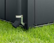 EcoStar Fallrohr für Gerätehaus - RAL 7016 Anthrazitgrau