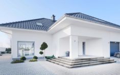 EHL Blockstufe CityPur 15x35x100 cm Weiß-Anthrazit nuanciert