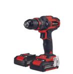 Einhell Akku-Schlagbohrschrauber TE-CD 18/40Li-i inkl. 2x 2,0 Ah Akku & 64-tlg. Zubehör