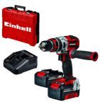 Einhell Akku-Schlagbohrschr TE-CD18 Li-i BL Exkl 2x 3,0 Ah Akku, Ladegerät, Koffer