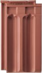 ERLUS Flächenziegel Sinterfalzziegel 1.Sorte rot gesintert (Tondachziegel)