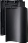 ERLUS Flächenziegel Ergoldsbacher Hohlfalz ziegel SL schwarz matt 1.Sorte (Tondachziegel)