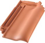 ERLUS Flächenziegel Ergoldsbacher E58 S rot engobiert (Tondachziegel)