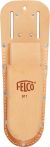 FELCO 911 Gürtel-Etui aus Leder, Doppelköcher