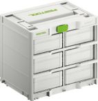 Festool Systainer³ Rack SYS3-RK/6 M 337-Set