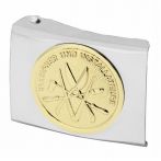 FHB HASSO Koppelschloss Silber Klempner silber