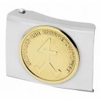 FHB LENNART Koppelschloss Silber Steinmetz silber