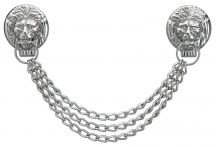 FHB SAMUEL Löwenkopfkette silber