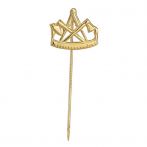FHB FREDERIK Anstecknadel Zimmermann gold
