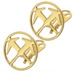 FHB SÖREN Ohrclip Dachdecker gold