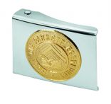 FHB NORMAN Koppelschloss Silber Bodenleger silber