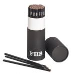 FHB RUBEN Zimmermanns-Bleistift-Box schwarz