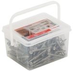 Fischer Terrassenschrauben SK TX TG A2 Box mit Bit - 5,0x60 mm - 200 Stk.