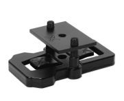 FIXINGGROUP LIGO N Terrassenverbinder Edelstahl schwarz mit Systemschrauben