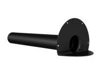 Fleck Winkelablauf Flachdach PVC