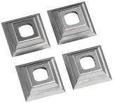 Flex HM-Wendemesser, 1 Satz (4 Stück), 21x21