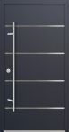 FM Aluminium Haustür AC 68 Modell 02 Anthrazit