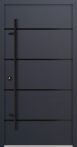 FM Aluminium Haustür AC 68 Blackline Modell M32 - Anthrazit