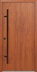 FM Aluminium Haustür AC 68 Blackline Modell M20 - Goldene Eiche
