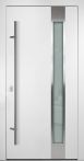 FM Aluminium Haustür DS 92 Modell 04 Weiß mit Vierfachverglasung