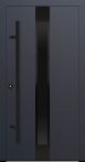 FM Aluminium Haustür DS 92 Blackline Modell M25 - Anthrazit